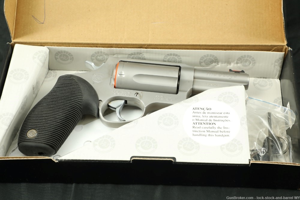 Taurus The Judge 45 Colt/410g 2.5" Shell DA/SA Stainless Revolver 3” 5-Shot-img-35