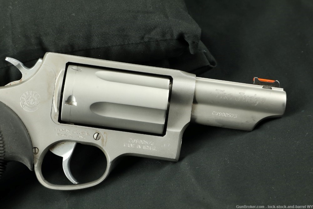 Taurus The Judge 45 Colt/410g 2.5" Shell DA/SA Stainless Revolver 3” 5-Shot-img-5