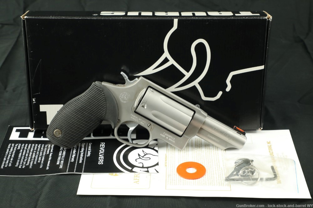 Taurus The Judge 45 Colt/410g 2.5" Shell DA/SA Stainless Revolver 3” 5-Shot-img-2