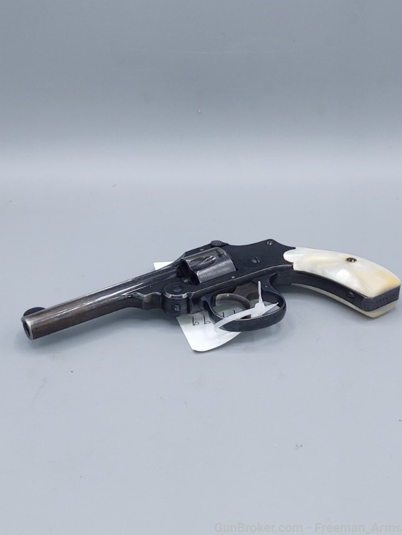Smith & Wesson Safety Hammerless Model 2-32 S&W-Period Ivory Stocks-excelle-img-6