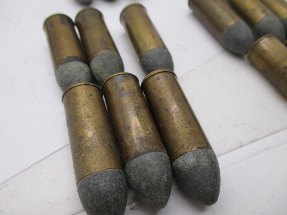 6 count old WRA Co. 44 Colt revolver cartridges-img-5