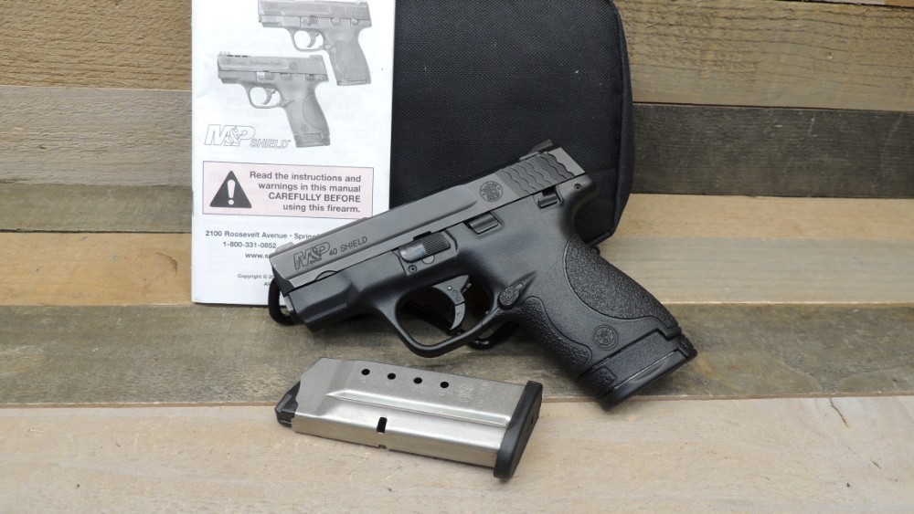 SMITH & WESSON M&P 40 SHIELD WITH 2 MAGS-img-0