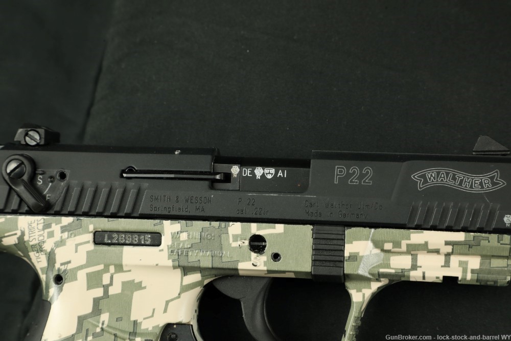 Walther Arms P22 .22lr 3.25” Digital Camo Semi-Auto Pistol, & Extra Mag-img-18