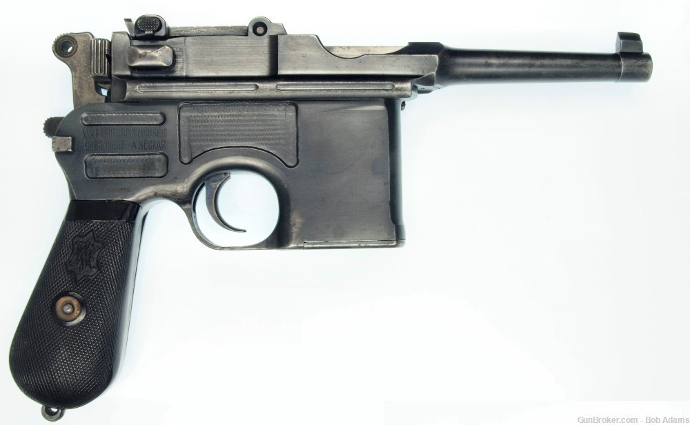 Mauser Model C96 French Gendarme 7.63mm pistol -img-1