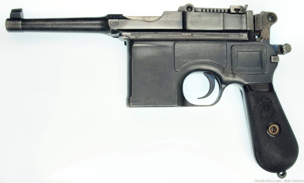 Mauser Model C96 French Gendarme 7.63mm pistol -img-0