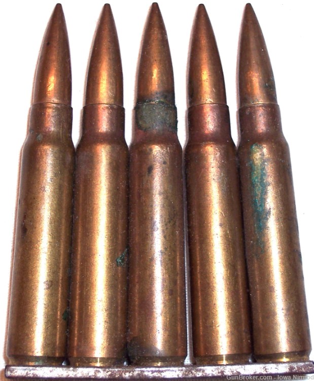 II FMMAPB II 1947 7.65 x 54 Argentine Mauser 10 Rounds On Stripper Clips-img-3