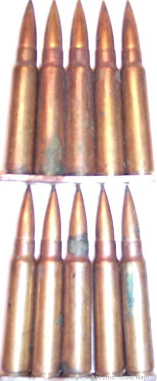 II FMMAPB II 1947 7.65 x 54 Argentine Mauser 10 Rounds On Stripper Clips-img-0