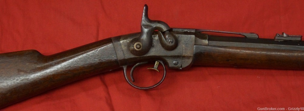 ANTIQUE Poultney & Trimble Civil War 50 Caliber Smith Carbine SRC-img-1