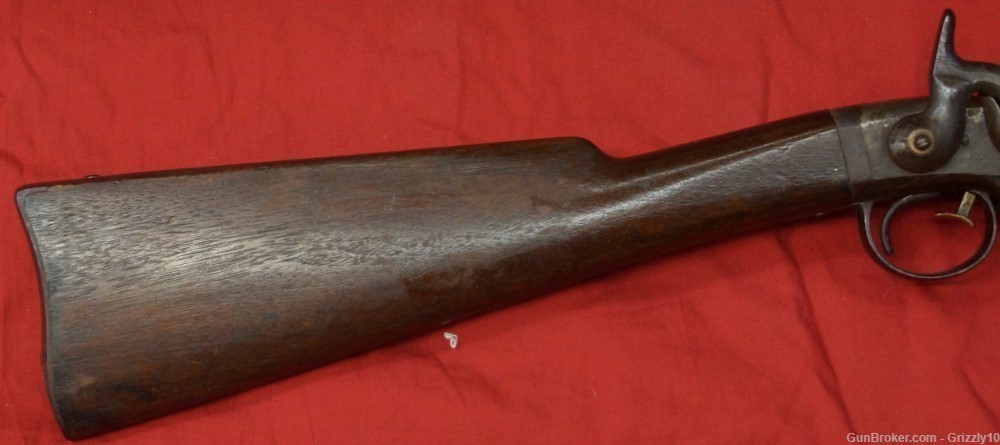 ANTIQUE Poultney & Trimble Civil War 50 Caliber Smith Carbine SRC-img-2