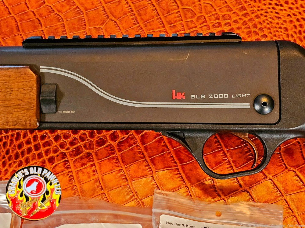 Very Rare Heckler & Koch HK SLB 2000 LIGHT Selbstladebüchse 9.3x62mm Rifle-img-11