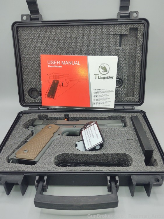 SDS Imports M1911A1 US Army-45 ACP- New in case-2 mags-img-0