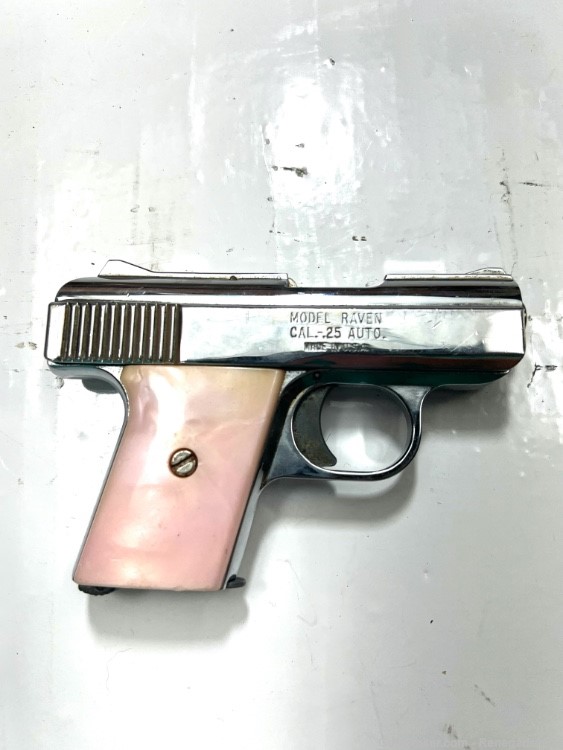 Phoenix Arms Model Raven .25 ACP FOR PARTS OR REPAIR-img-1