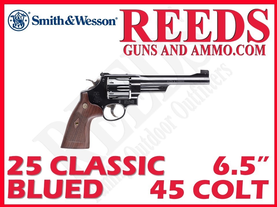Smith  Wesson 25 Classic Blued 45 Colt 6.5in 6 Shot 150256-img-0