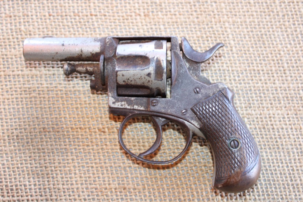 British Bulldog 32 Cal Revolver AS IS   WORKS!-img-3