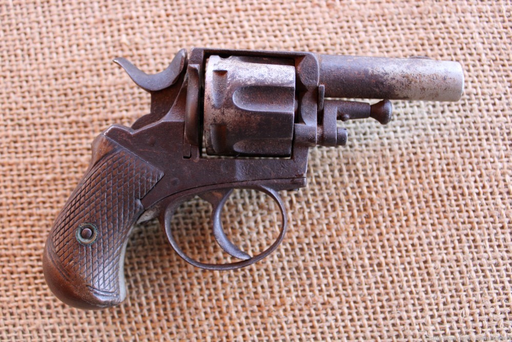 British Bulldog 32 Cal Revolver AS IS   WORKS!-img-0