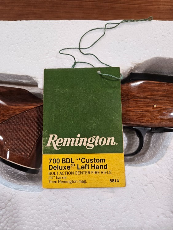 Remington 700 BDL left handed 1978 never used -img-14