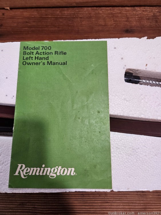 Remington 700 BDL left handed 1978 never used -img-13