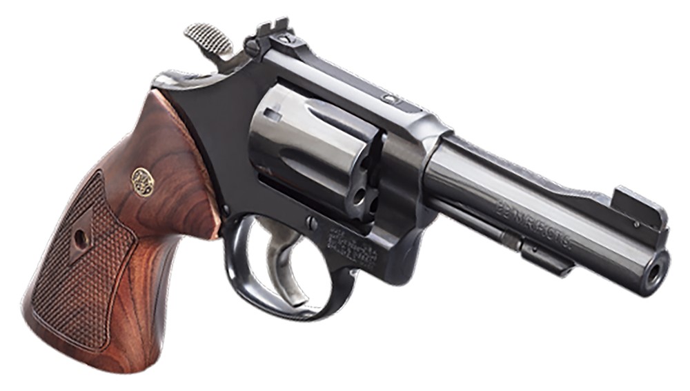 Smith & Wesson 150717 Model 48 Classic 22 WMR Caliber with 4 Barrel, 6rd Ca-img-1