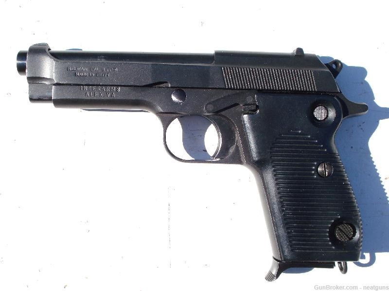 Maadi Egypt Helwan 9mm Pistol Interarms Beretta 1951-img-1