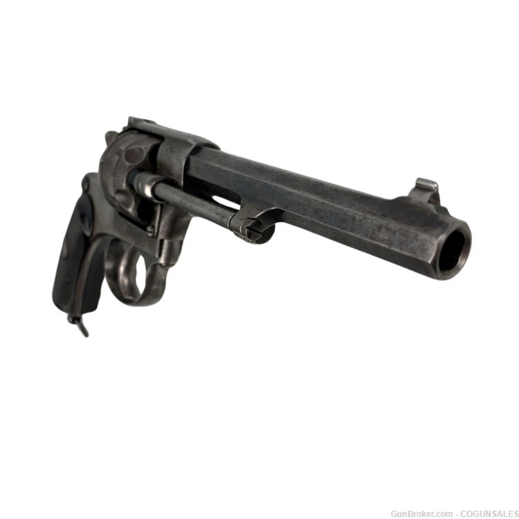 Waffenfabrik Bern Swiss M.1878 Antique Revolver 10.4mm CF Rare Antique -img-4