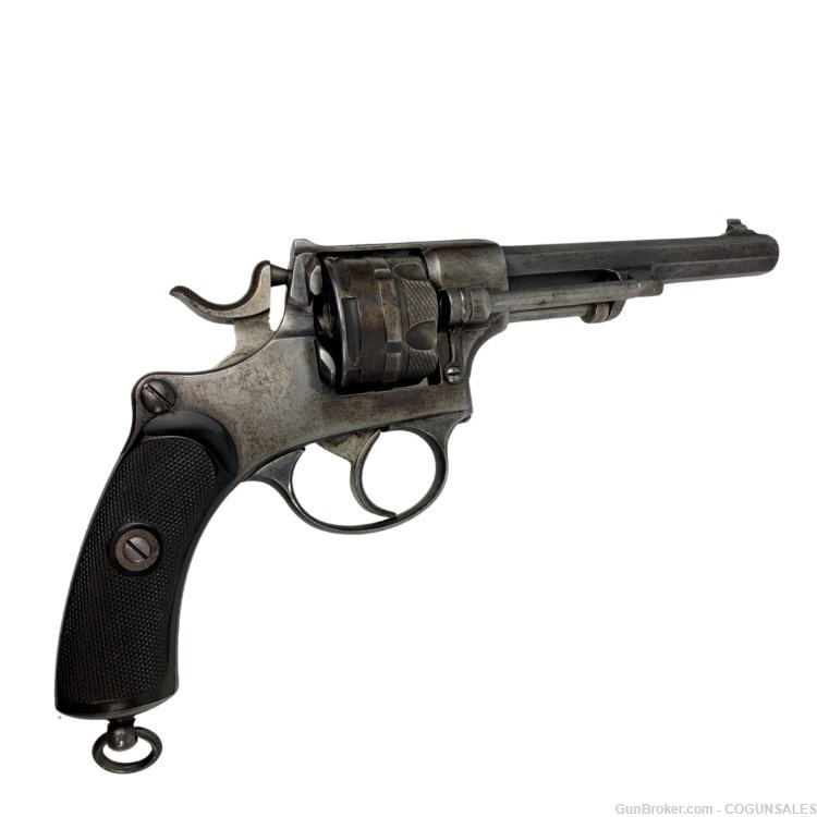 Waffenfabrik Bern Swiss M.1878 Antique Revolver 10.4mm CF Rare Antique -img-2