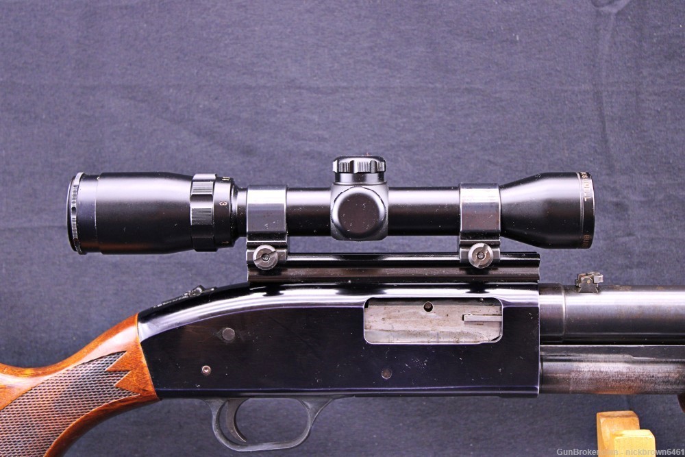 MOSSBERG 500 SLUGSTER 12 GAUGE BUSHNELL SLUG GUN SCOPE WEAVER BASE & RINGS-img-31
