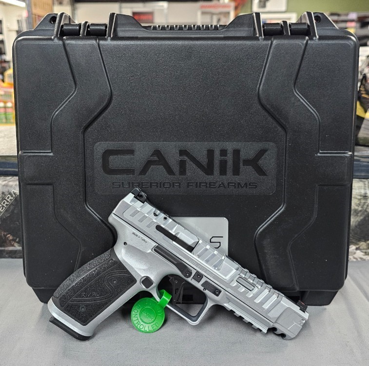 Canik SFx Rival-S 9MM 5" 18RD HG7010CN Steel Frame Optic Ready NO CC FEES!-img-1