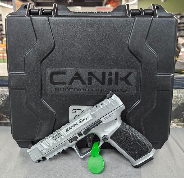 Canik SFx Rival-S 9MM 5" 18RD HG7010CN Steel Frame Optic Ready NO CC FEES!-img-0