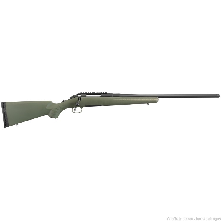 Ruger American Predator .308 bolt rifle 18" threaded OD blue NIB-img-0