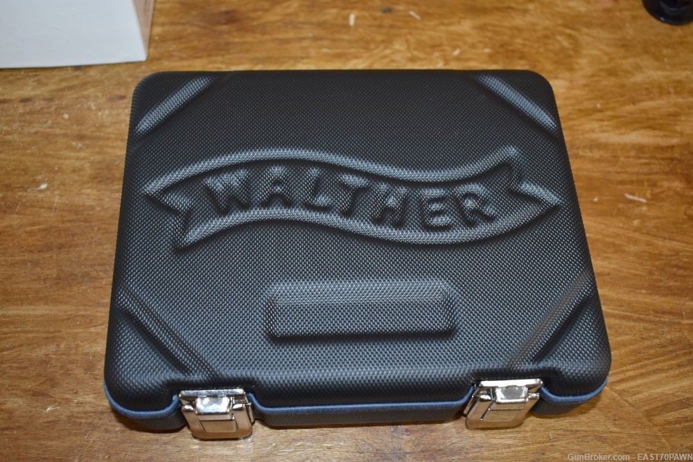 Walther Arms Engraved PPK/S Stainless .380 ACP Pistol With Box & Case-img-2