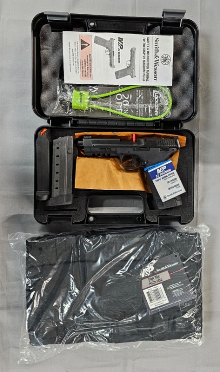 Smith & Wesson M&P 22 Magnum 4.35" 30RD Exclusive Bundle 14189 NO CC FEES!-img-2