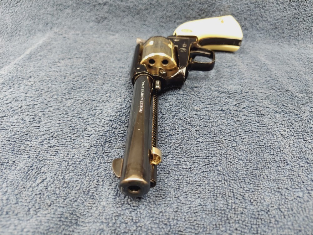 COLT'S  PTFA MFG CO. MODEL FRONTIER SCOUT'62 SAA REVOLVER .22LR (1969)-img-17
