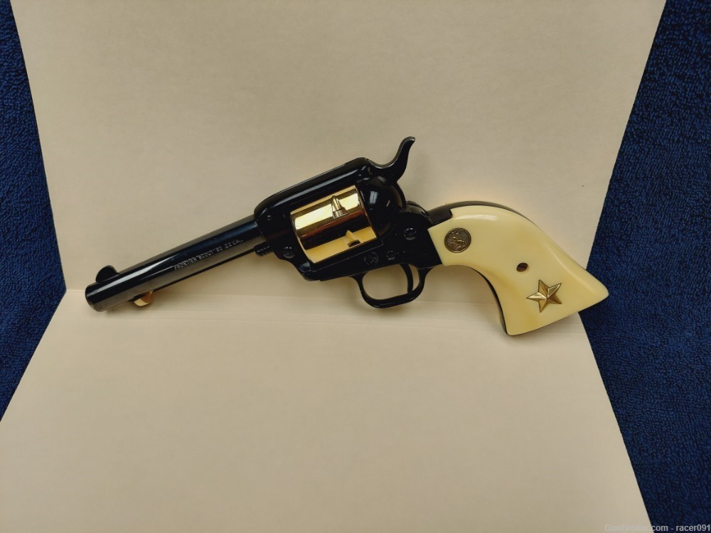 COLT'S  PTFA MFG CO. MODEL FRONTIER SCOUT'62 SAA REVOLVER .22LR (1969)-img-0