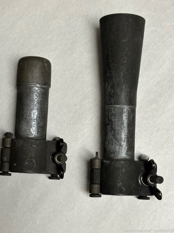 US GI M1 CARBINE FLASH HIDER AND MUZZLE BRAKE SET OF 2 PIECES. -img-2