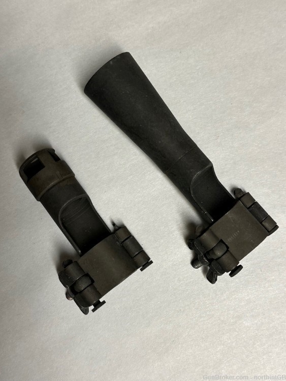 US GI M1 CARBINE FLASH HIDER AND MUZZLE BRAKE SET OF 2 PIECES. -img-1