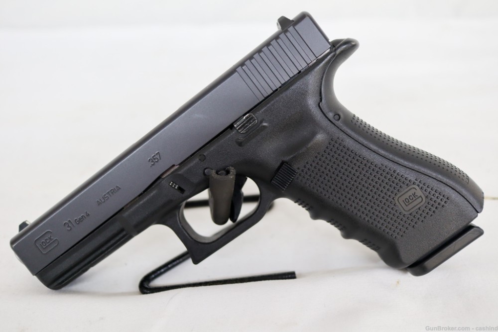 Glock Model 31 Gen 4 .357SIG 4.48” S.Auto Pistol – Black Polymer -img-1