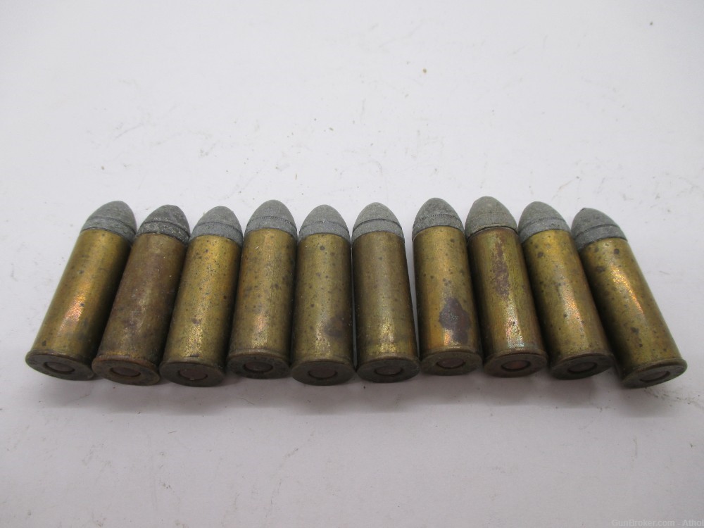 10 count lot of WRA Co. 44 Colt revolver cartridges-img-0