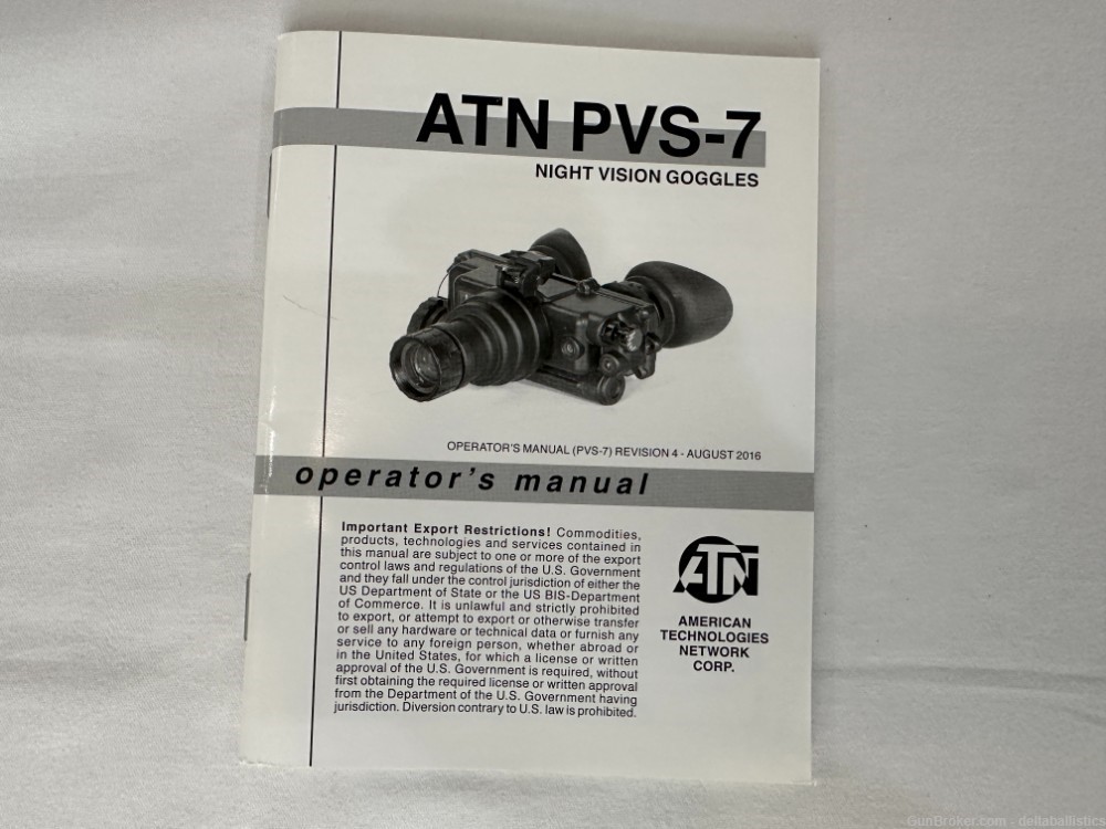 ATN PVS7-2 Night Vision Goggles-img-7