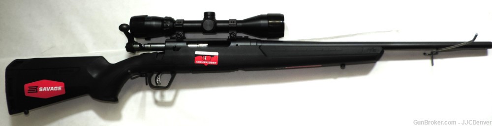 Savage Axis 6.5 Creedmoor Bolt Action Rifle W/Scope & Soft case-img-1