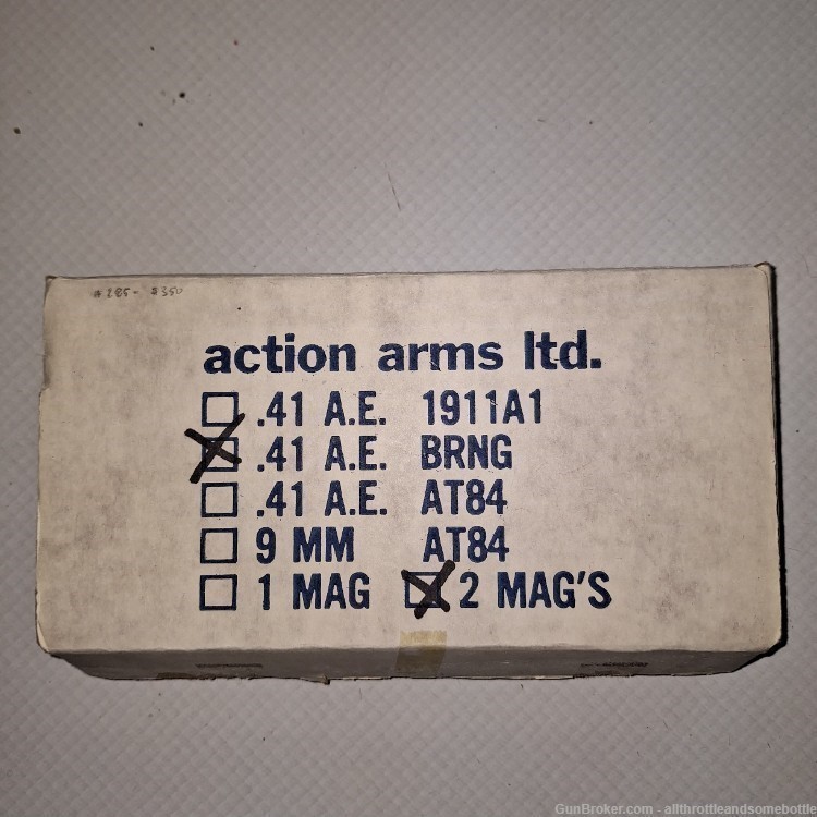 Browning High Power 41 Action Express Conversion by Action Arms 2 mags-img-0