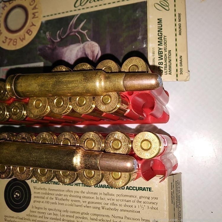(29) rds (11) brass .378 WBY Magnum-img-3