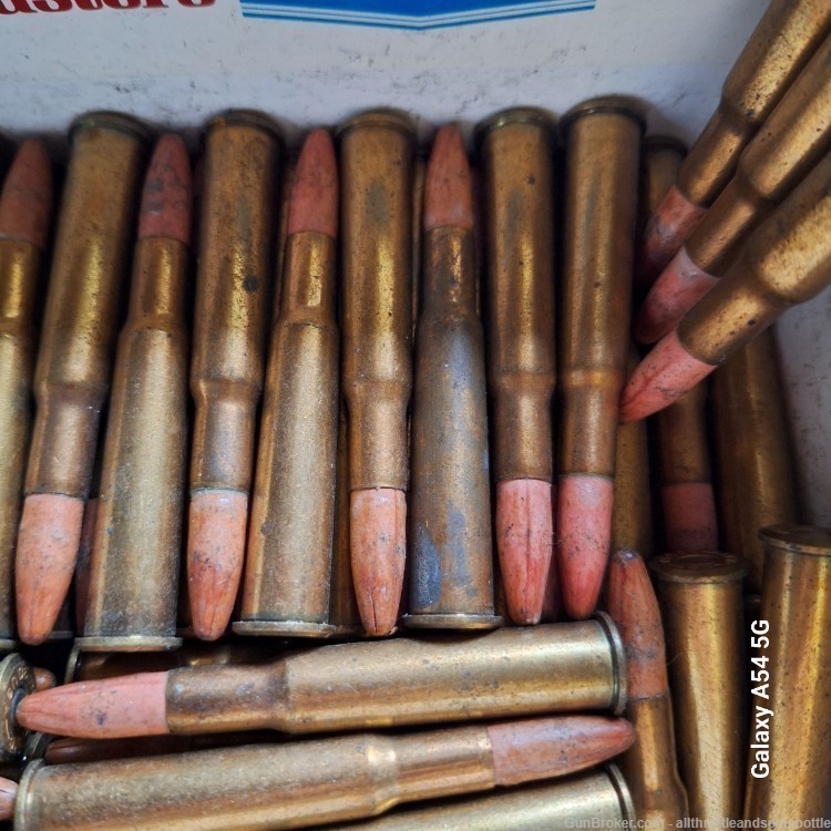 (92) rounds .30-40 Krag Remington-UMC Paper Bullet Blanks-img-2