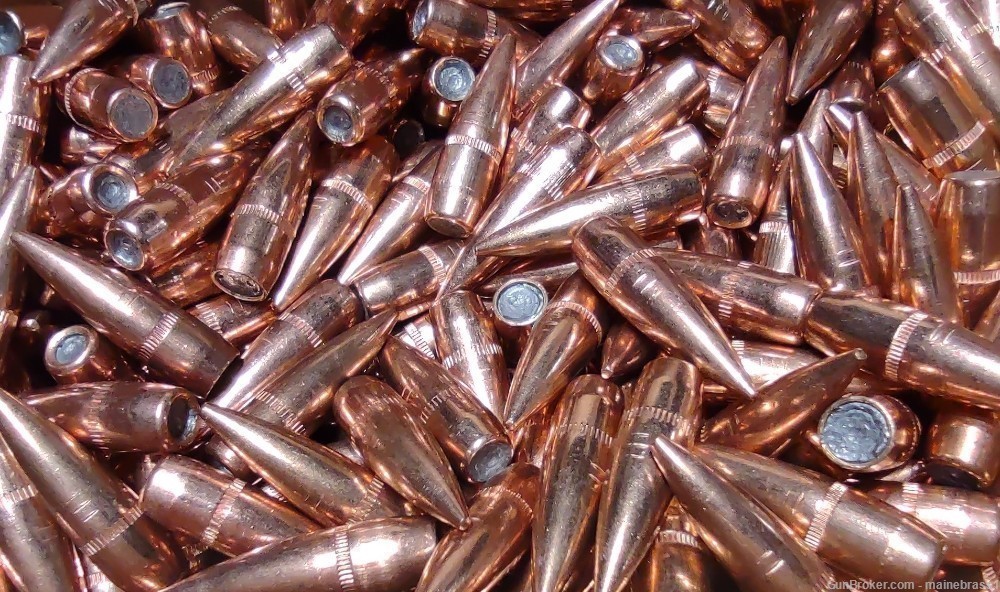 .308 , 30 cal 147 gr FMJ Pulled Bullets 500ct-img-0