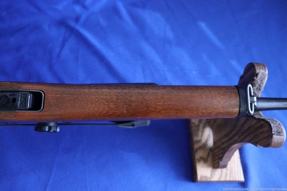 2014 Ruger mini 14 5.56 .223 blue & wood BSA Contender 4-16-40 scope adj 98-img-9