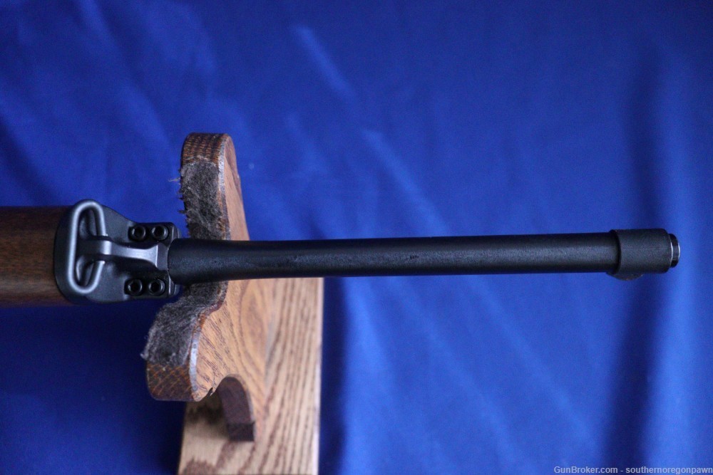 2014 Ruger mini 14 5.56 .223 blue & wood BSA Contender 4-16-40 scope adj 98-img-10