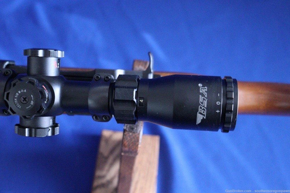2014 Ruger mini 14 5.56 .223 blue & wood BSA Contender 4-16-40 scope adj 98-img-21