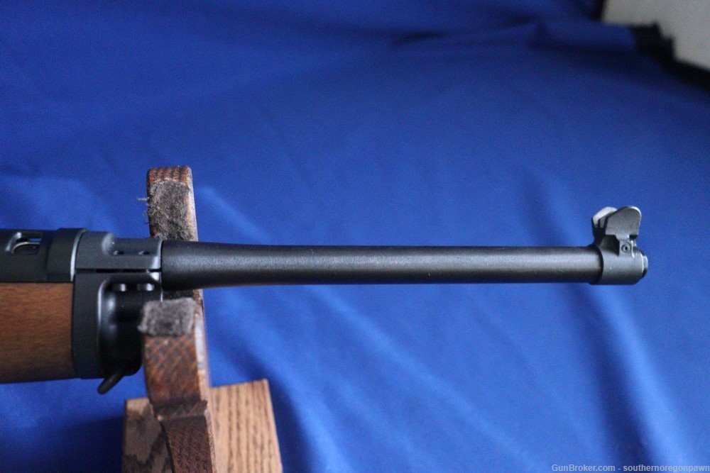 2014 Ruger mini 14 5.56 .223 blue & wood BSA Contender 4-16-40 scope adj 98-img-5
