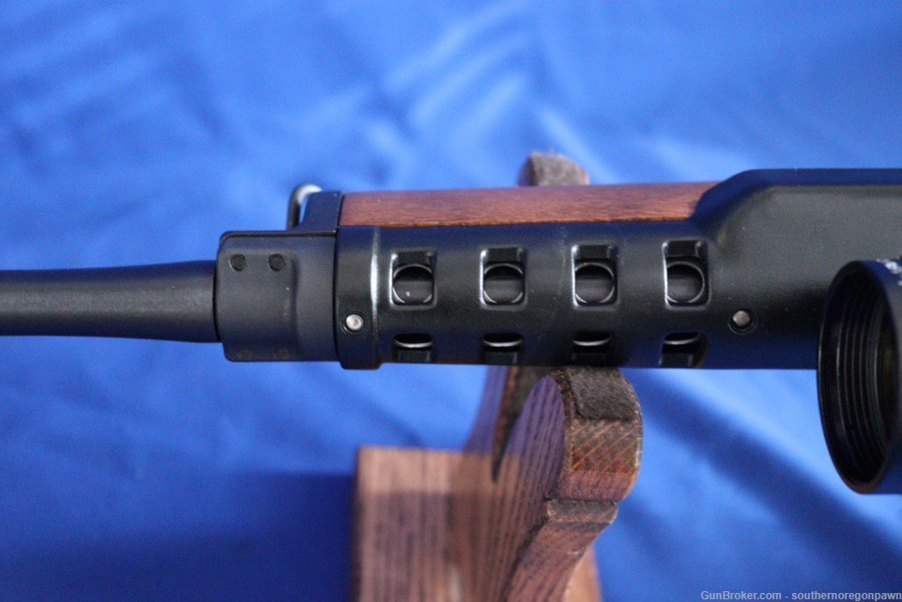 2014 Ruger mini 14 5.56 .223 blue & wood BSA Contender 4-16-40 scope adj 98-img-25
