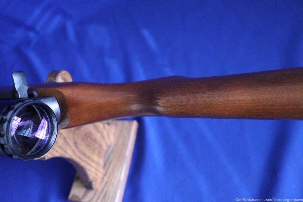 2014 Ruger mini 14 5.56 .223 blue & wood BSA Contender 4-16-40 scope adj 98-img-19