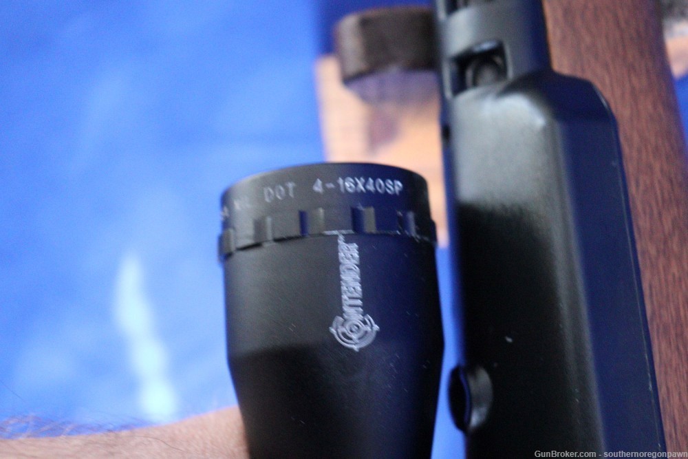 2014 Ruger mini 14 5.56 .223 blue & wood BSA Contender 4-16-40 scope adj 98-img-24